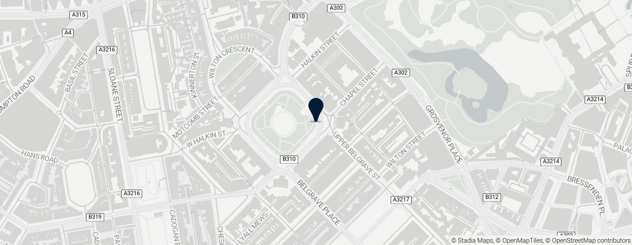 Map of Estatua de Simón Bolívar