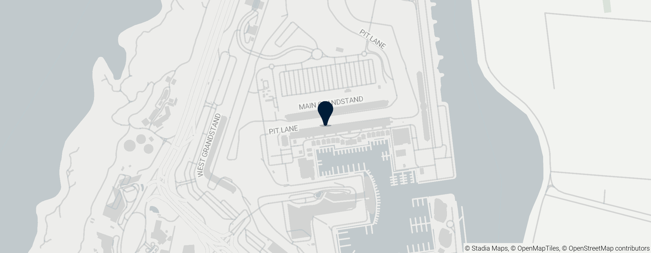 Map of Yas Marina Circuit