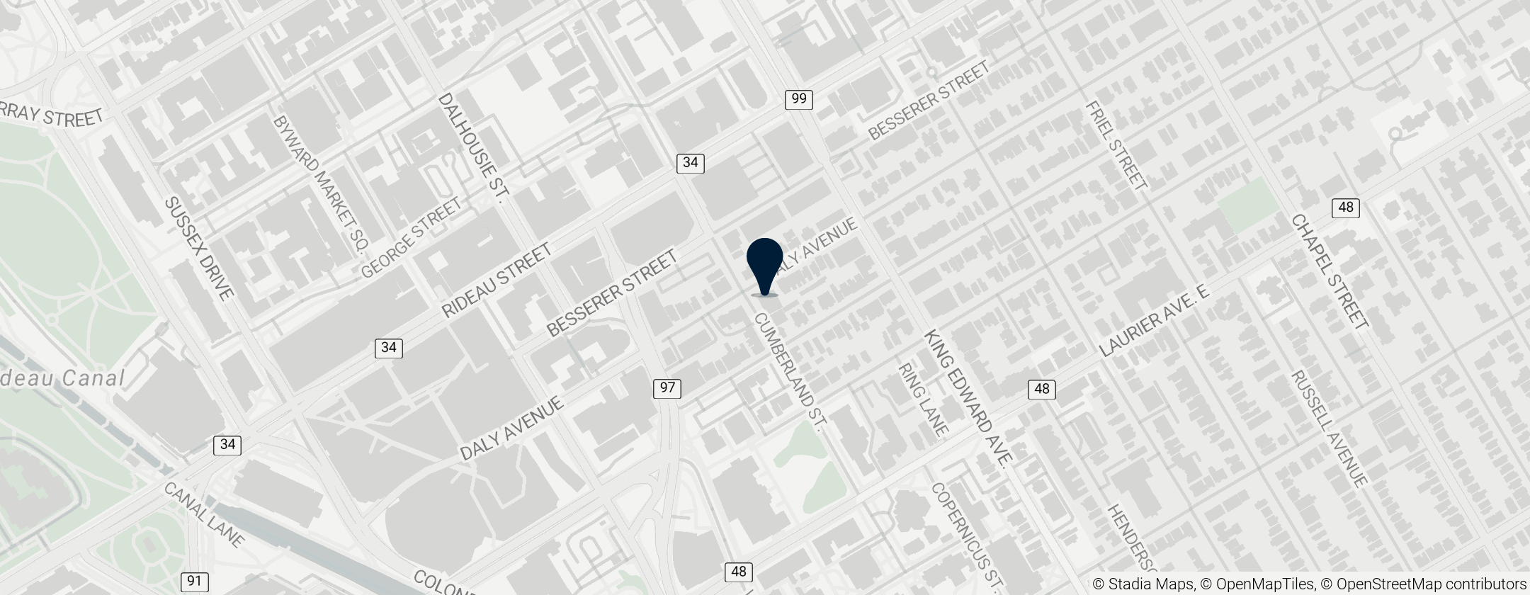 Map of St. Paul's Eastern United Church