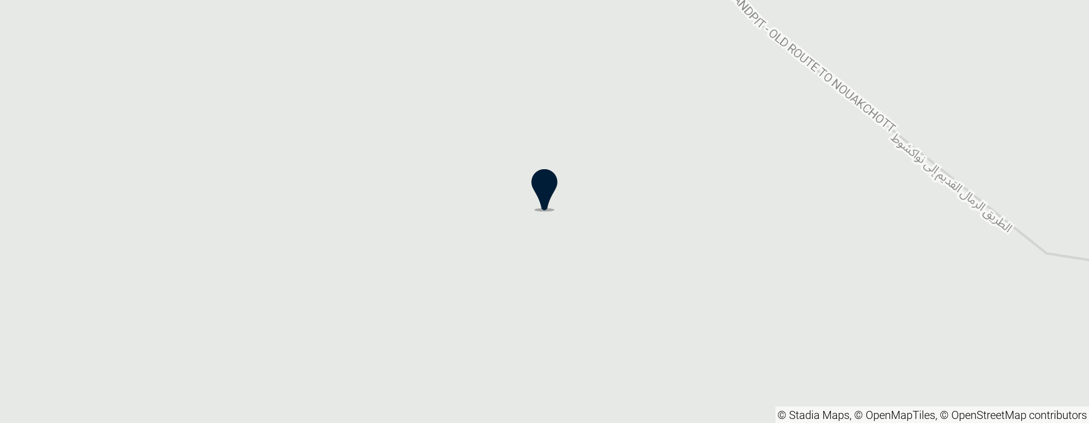 Map of Banc d'Arguin National Park