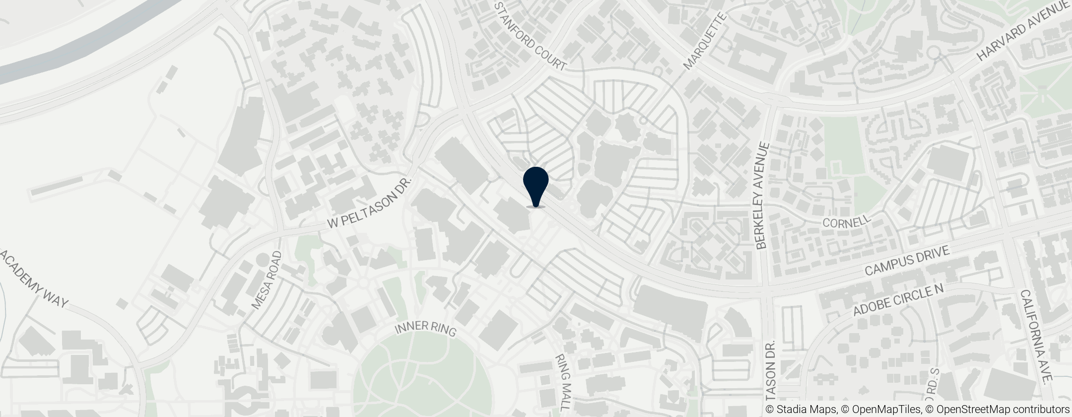 Map of Irvine Barclay Theatre