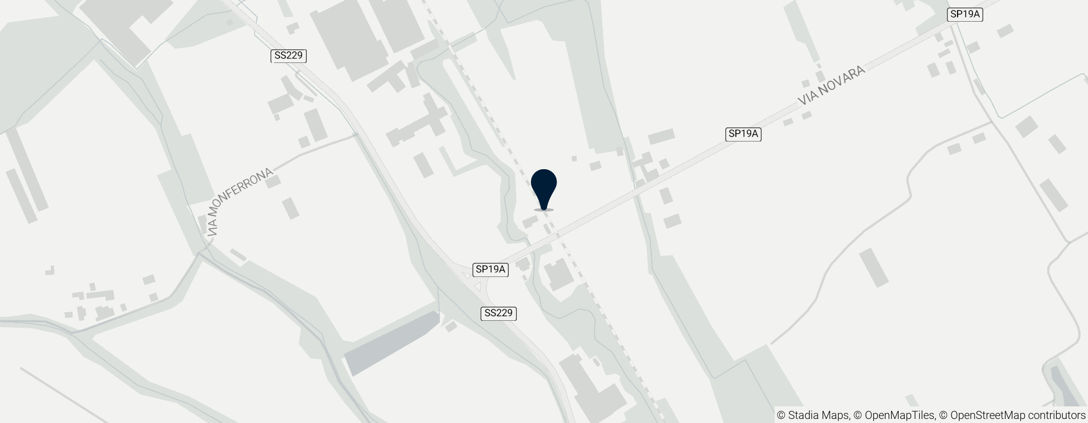 Map of Vaprio d'Agogna