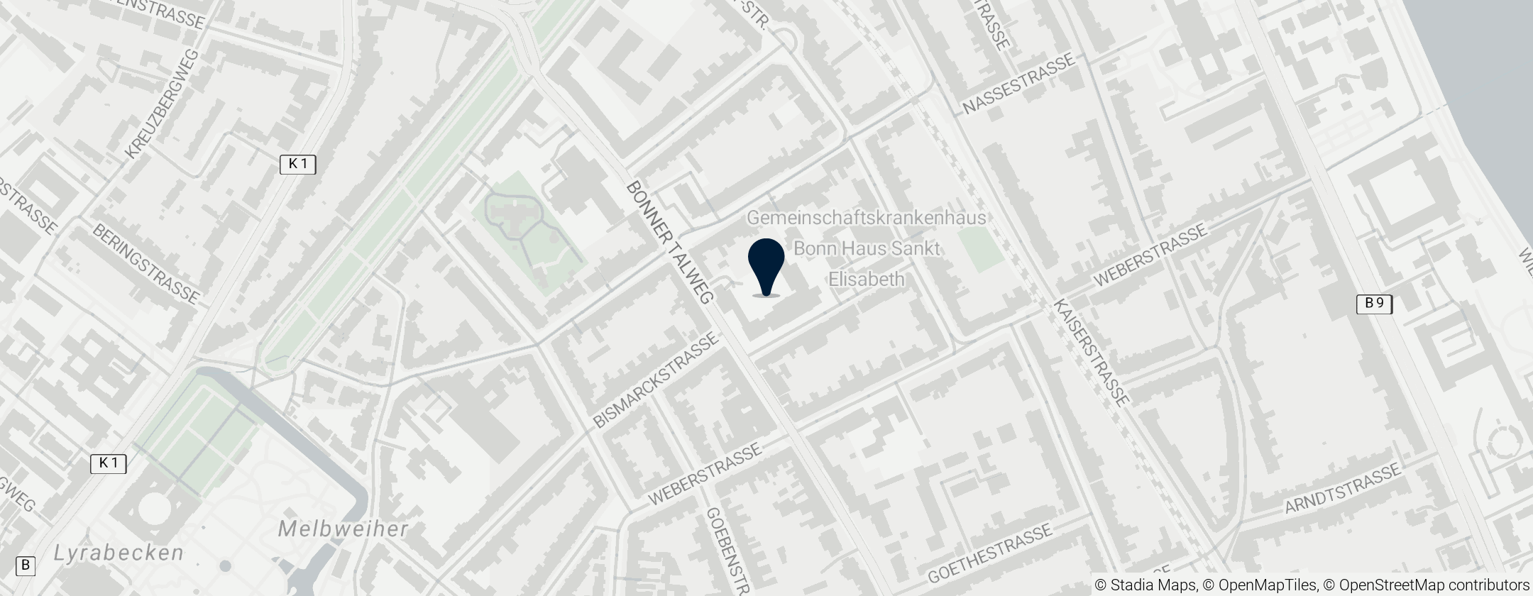 Map of Clara-Schumann-Gymnasium