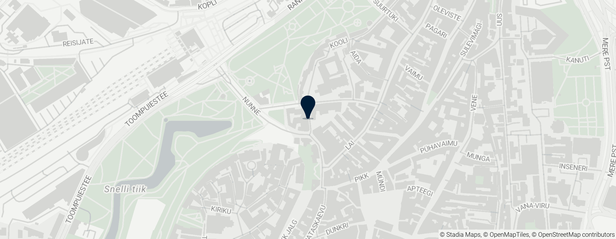 Map of Tallinn Town Wall