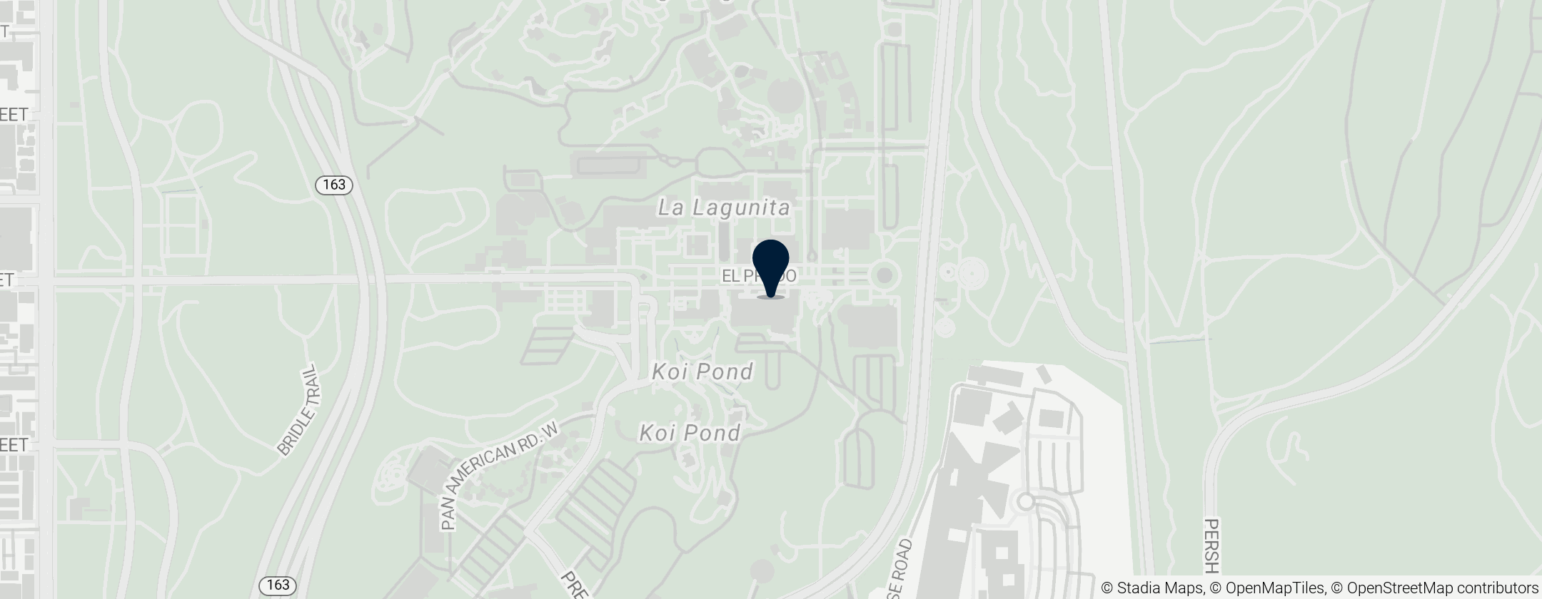 Map of Museum of Photographic Arts