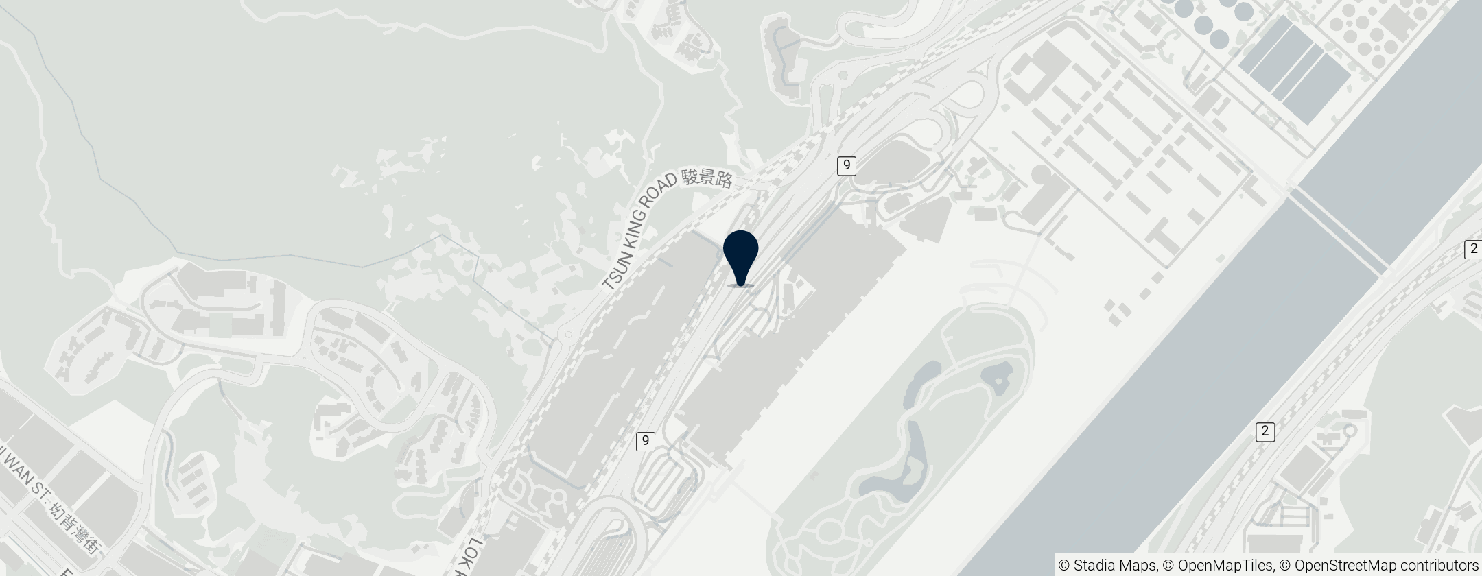 Map of Sha Tin Racecourse