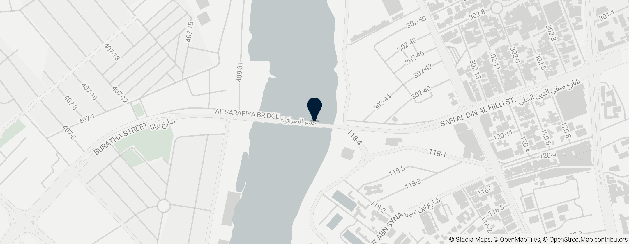 Map of Sarafiya Bridge