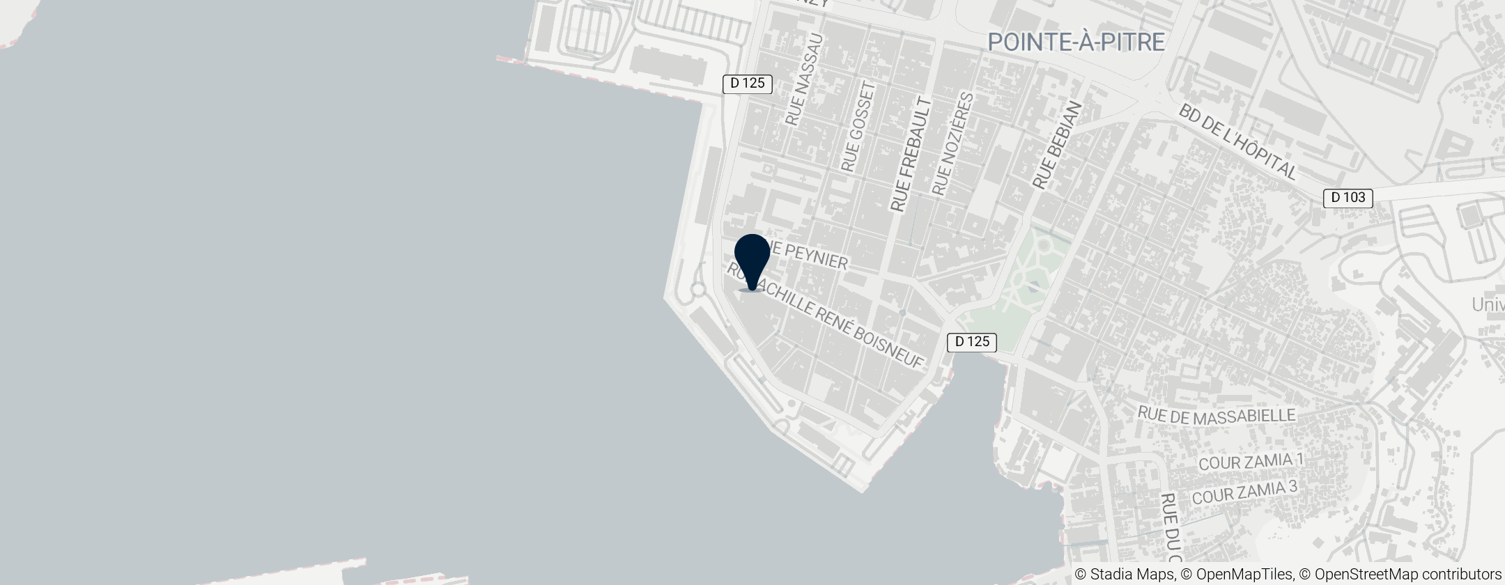 Map of Maison natale de Saint-John-Perse