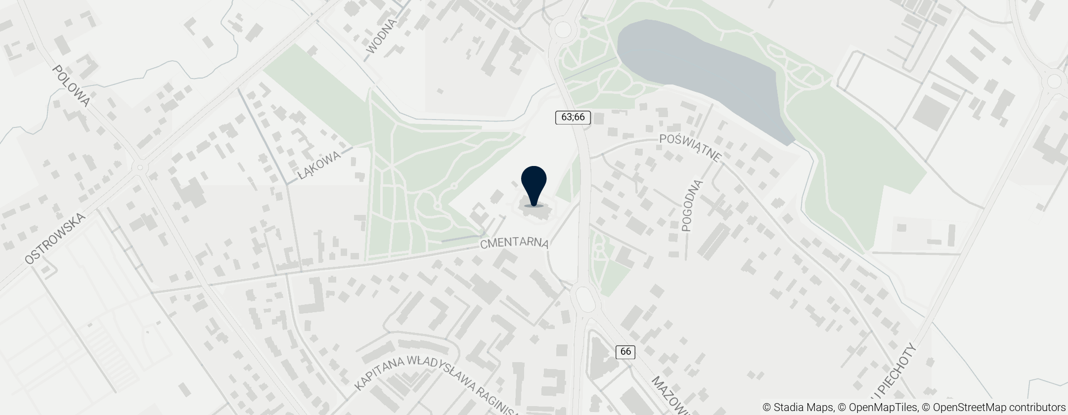 Map of Kościół pw. Trójcy Przenajświętszej