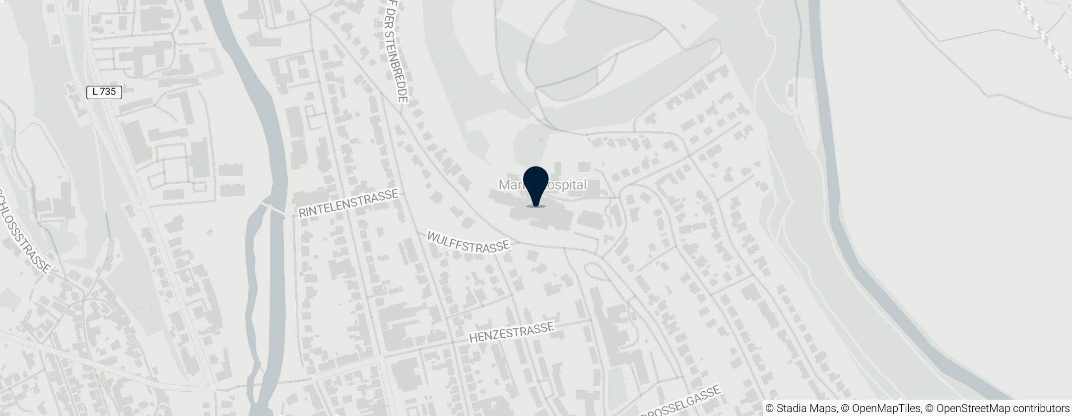 Map of Marienhospital