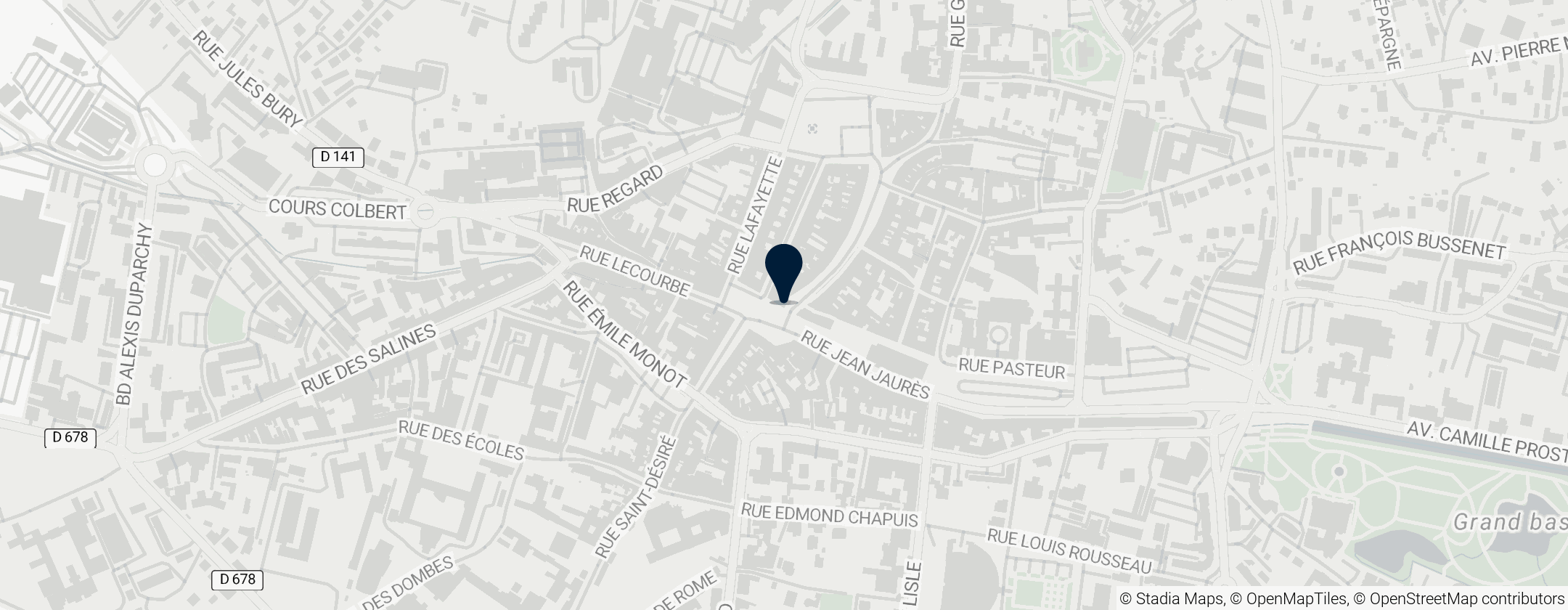 Map of Tour de l'Horloge