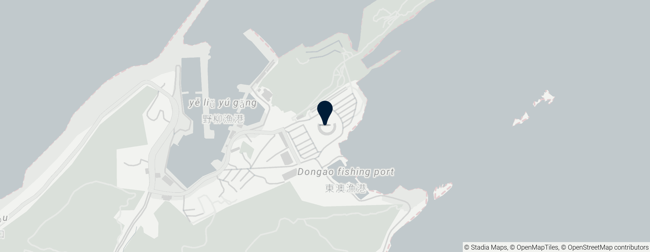 Map of Yehliu Ocean World