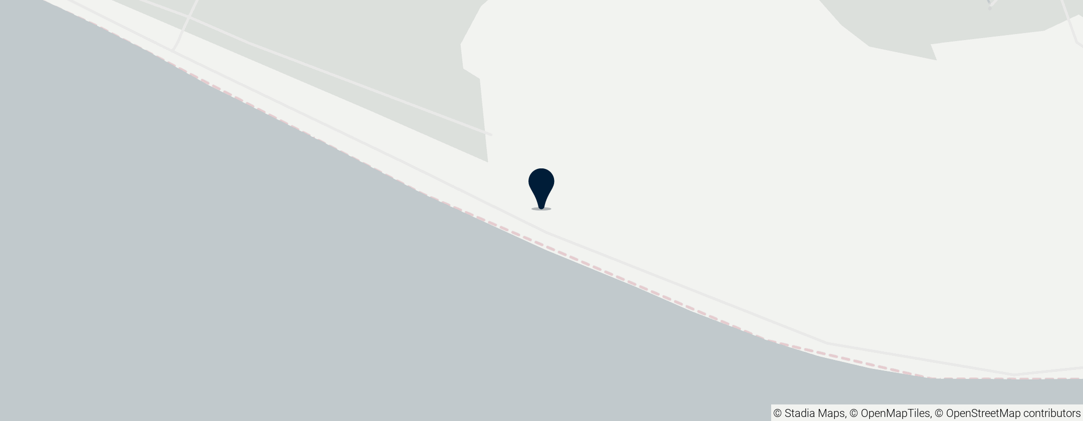 Map of Dueodde Beach