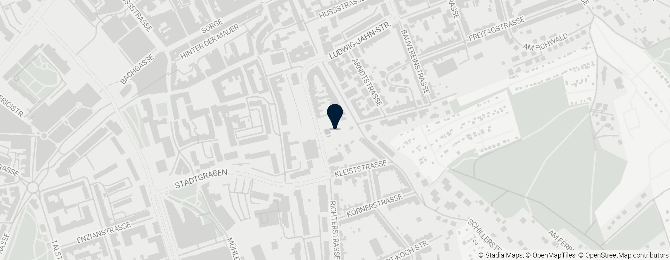 Map of Botanischer Garten Gera