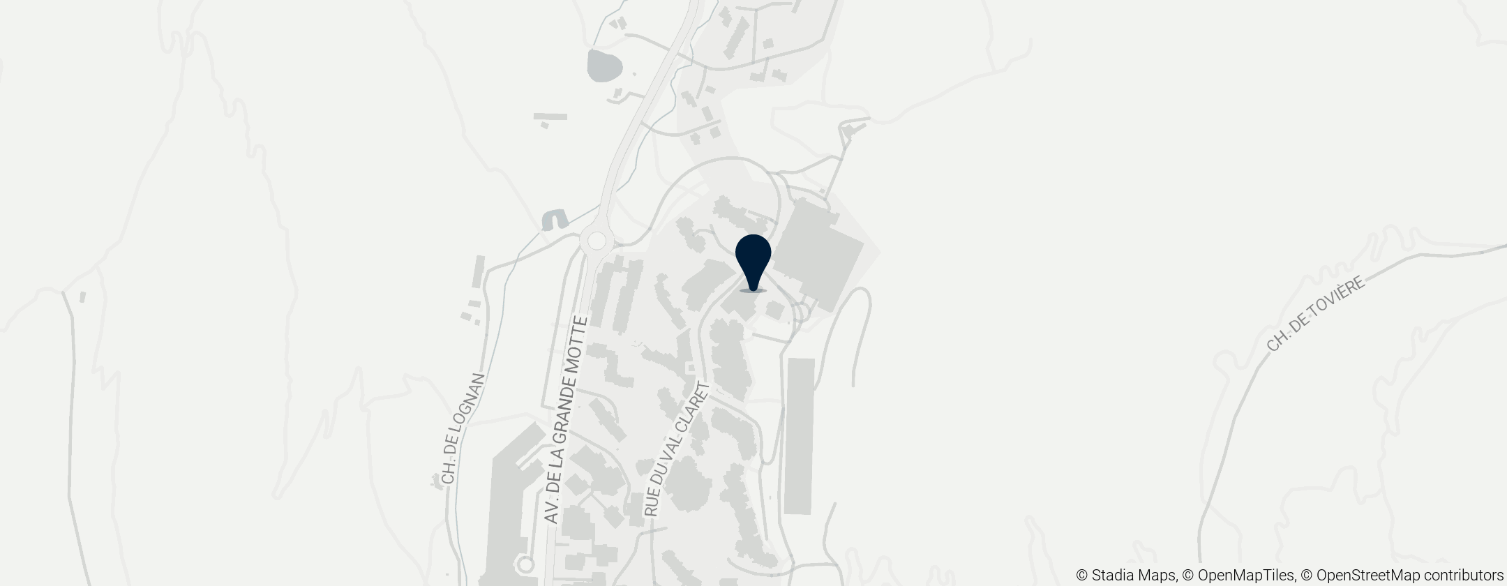 Map of Les Suites du Nevada Spa