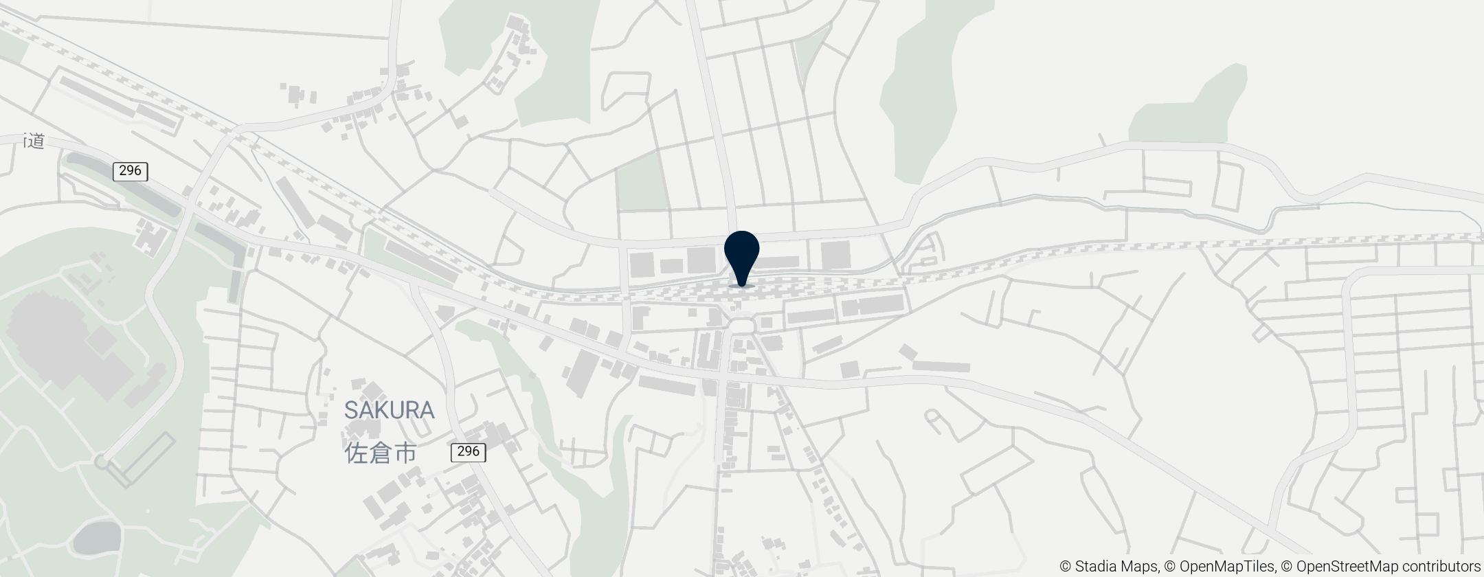 Map of Keisei Sakura