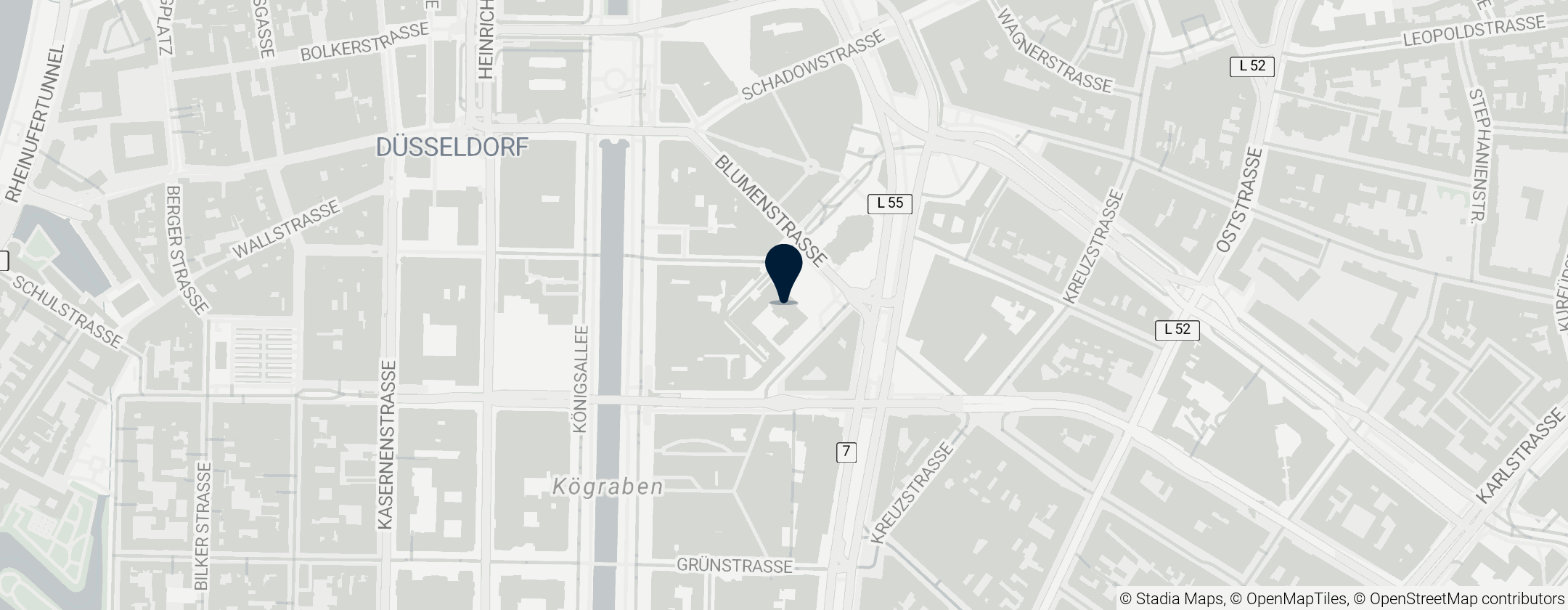 Map of Justizministerium