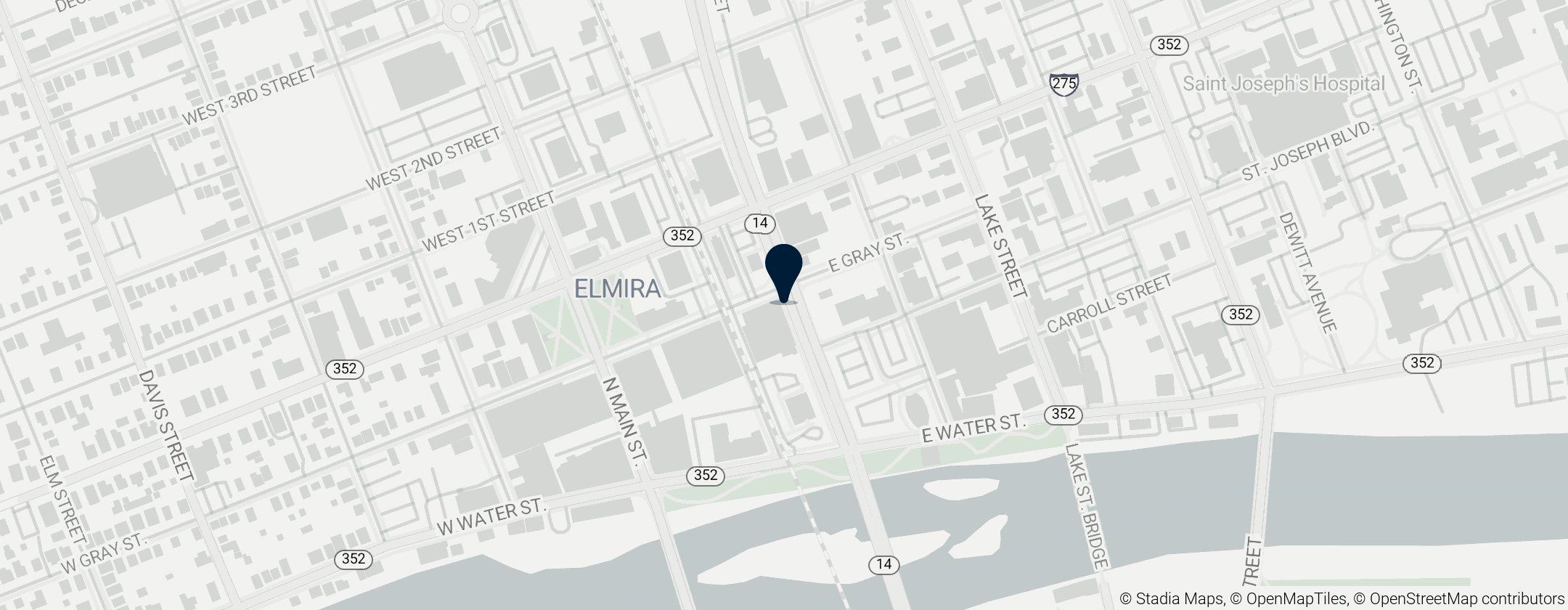 Map of The Clemens Center