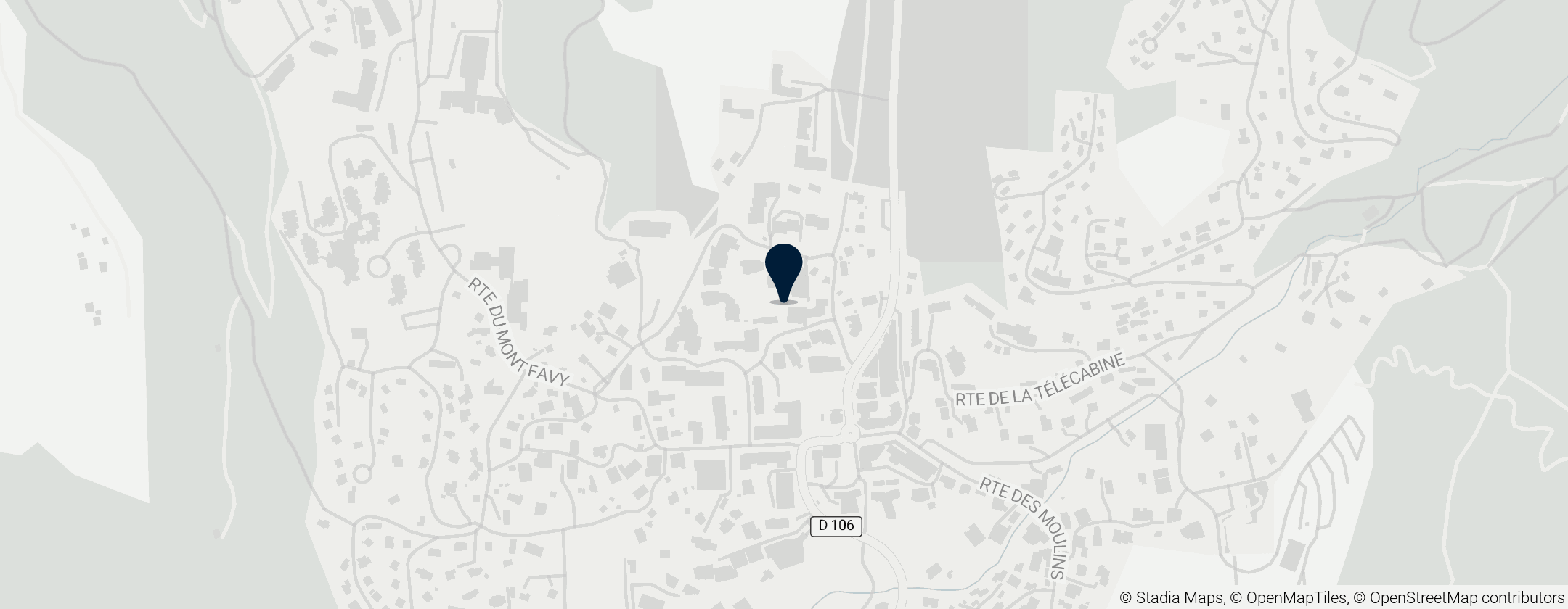 Map of Les Carroz Ice Rink