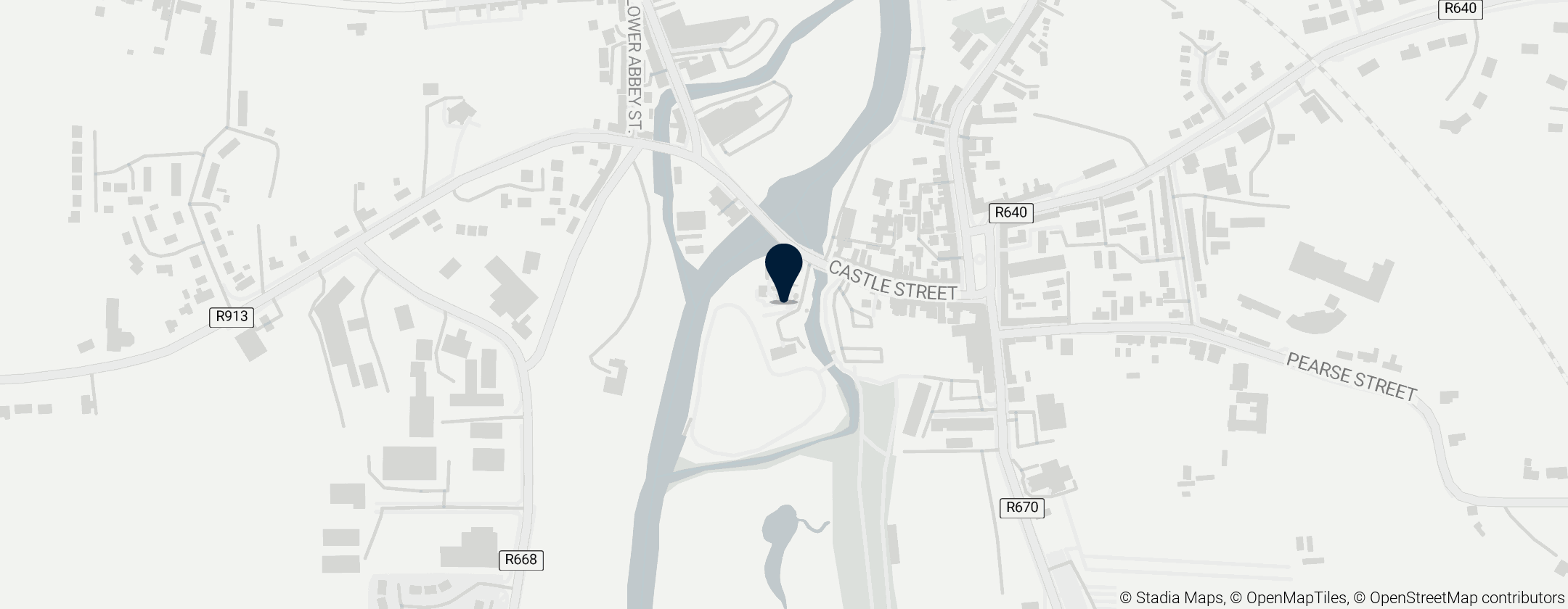 Map of Cahir Castle