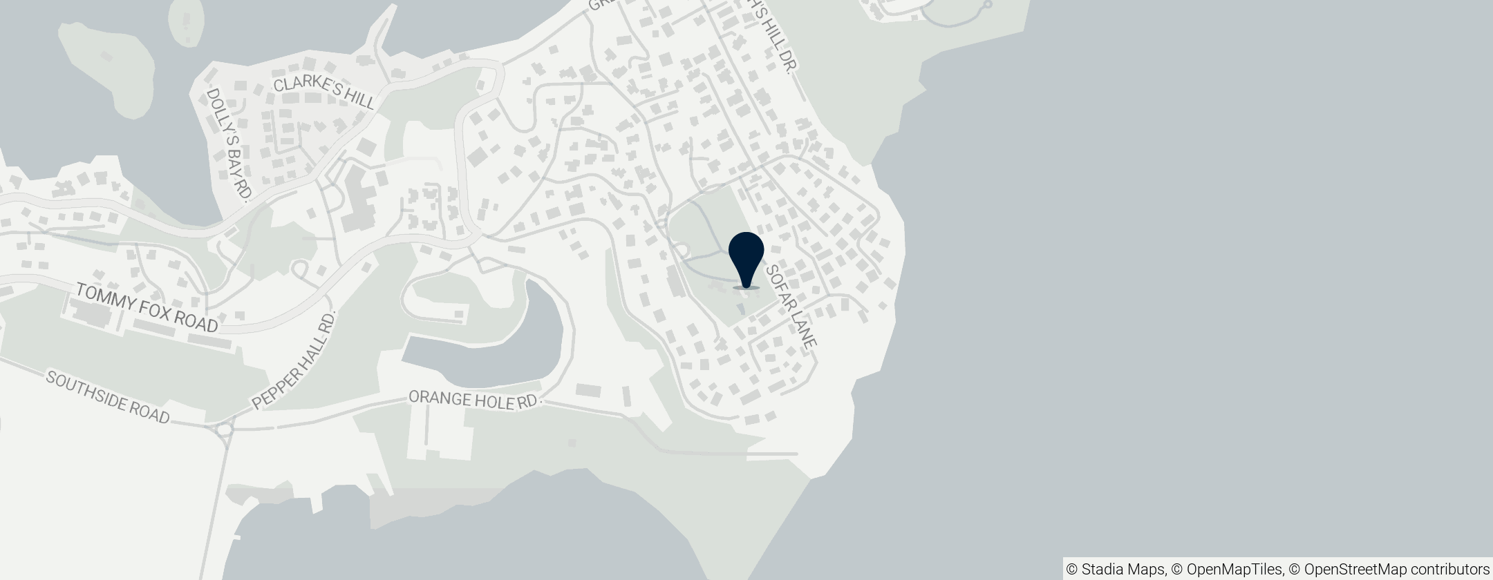 Map of St. David's Lighthouse