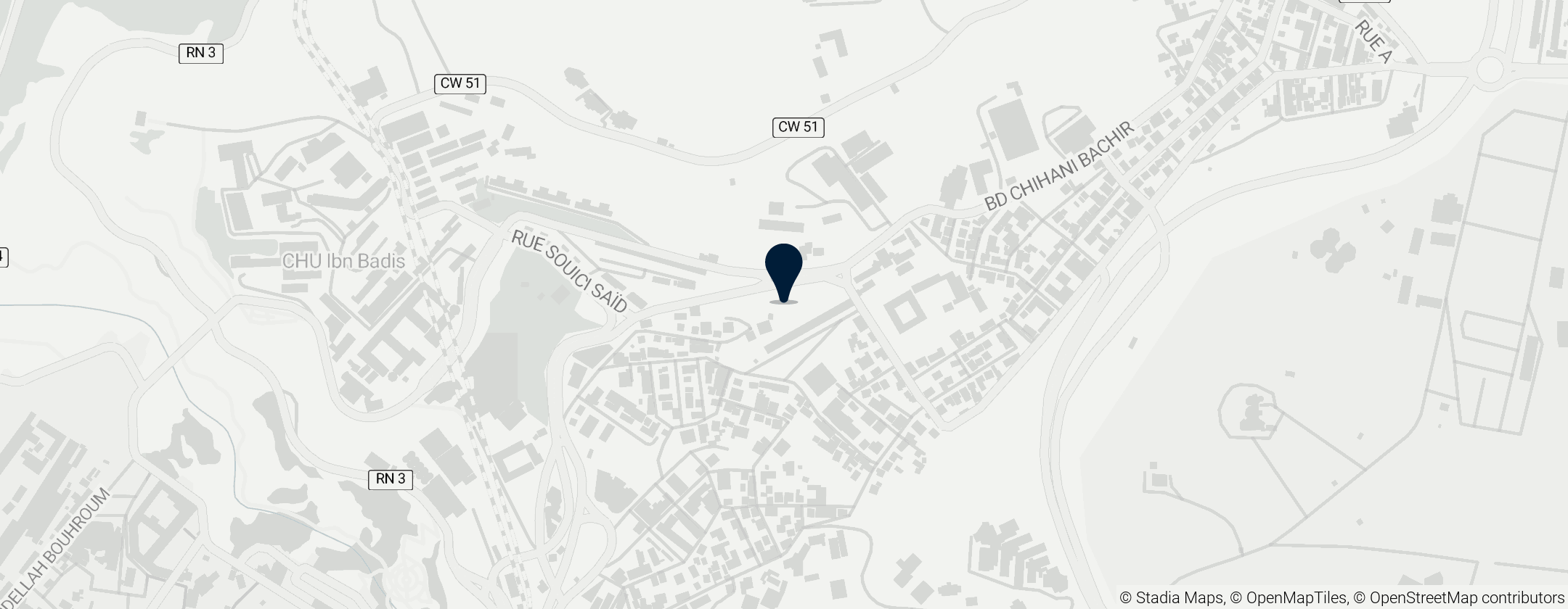 Map of Constantine Cable Car