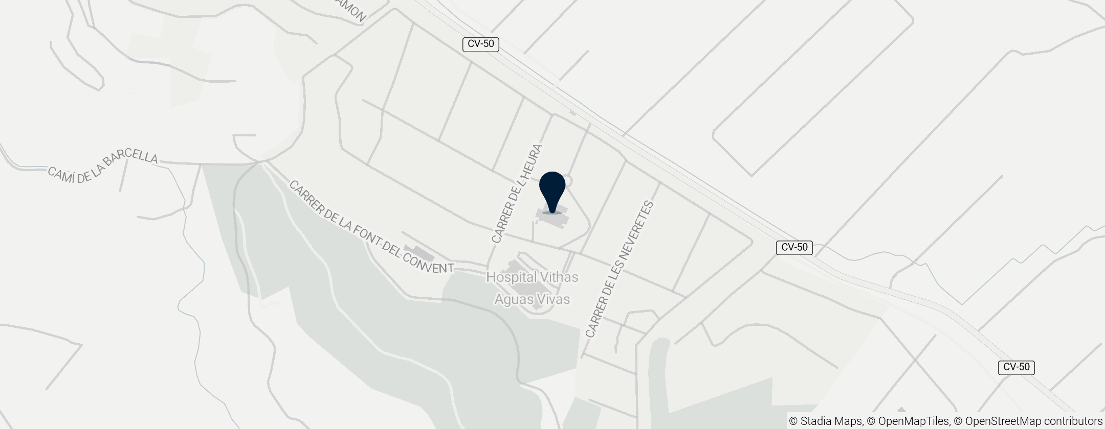 Map of Monastère d'Aigües Vives