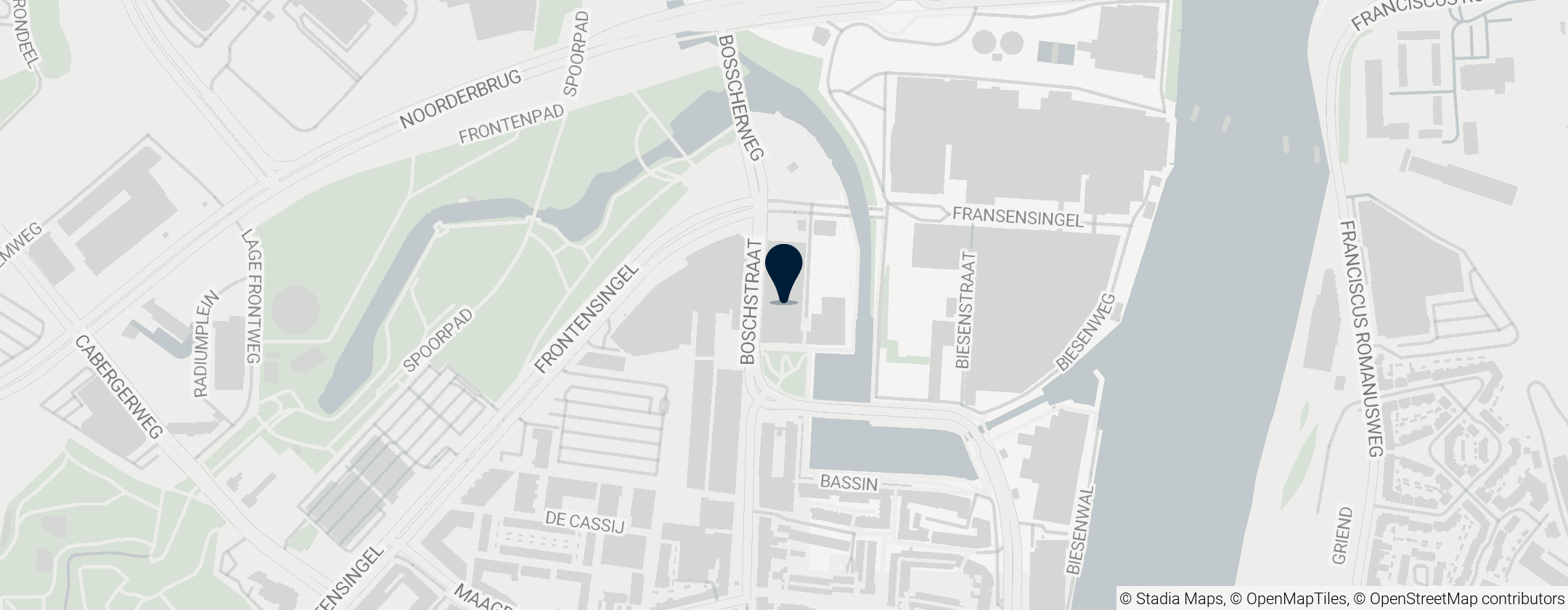 Map of NAiM/Bureau Europa