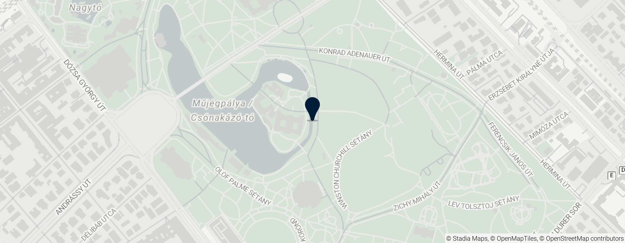 Map of Městský park