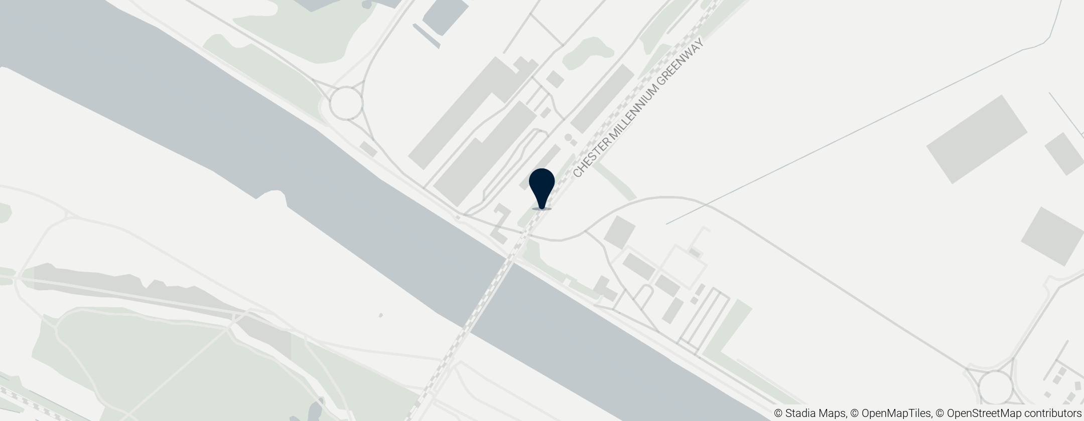 Map of Hawarden Bridge