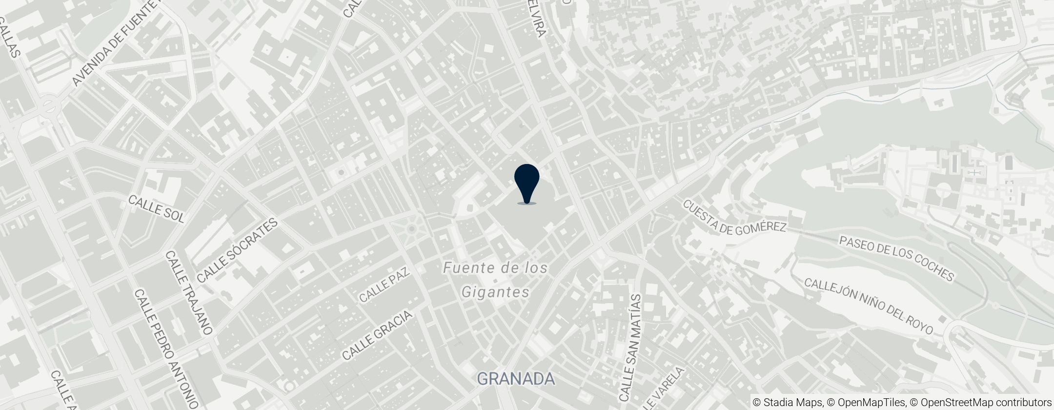 Map of Katedrála v Granadě