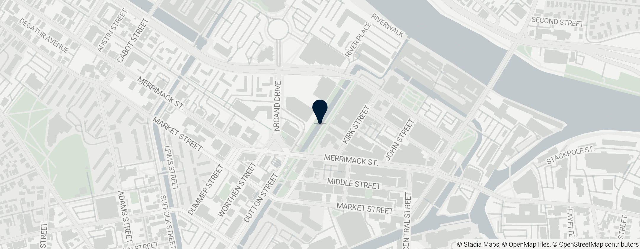 Map of Lucy Larcom Park