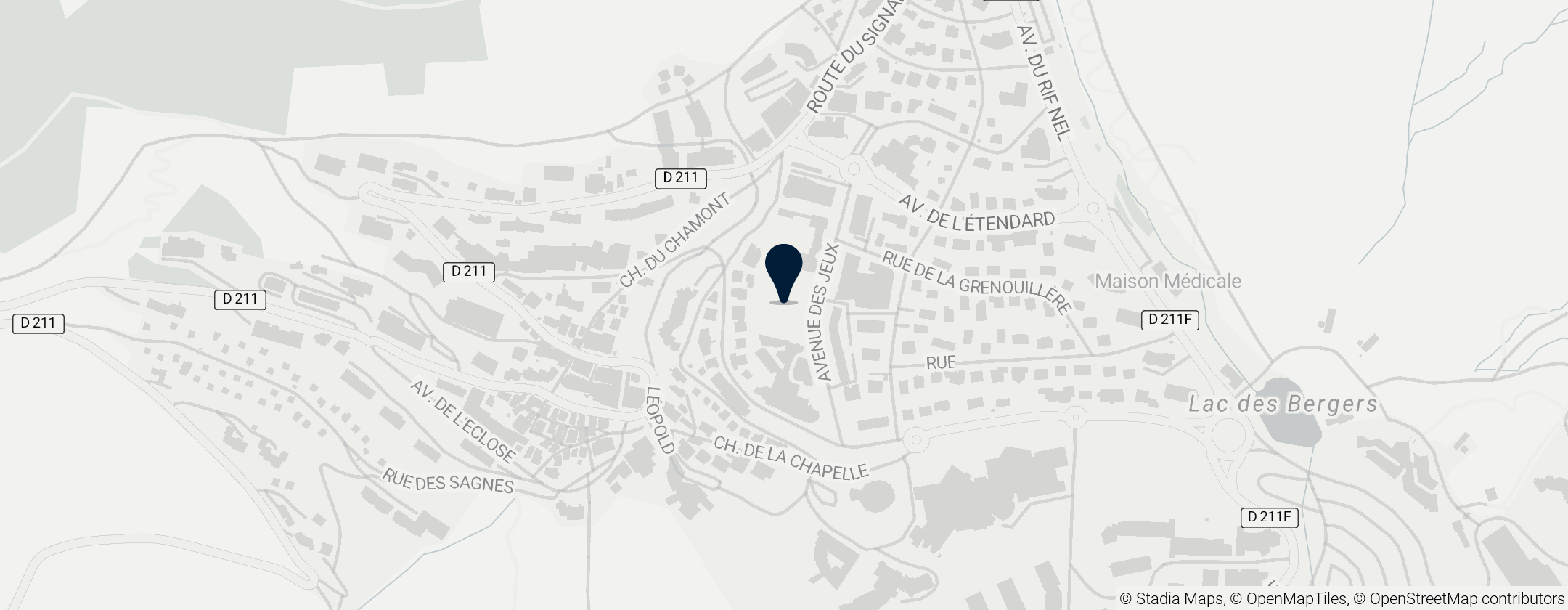 Map of Ice Skating Rink Alpe d'Huez