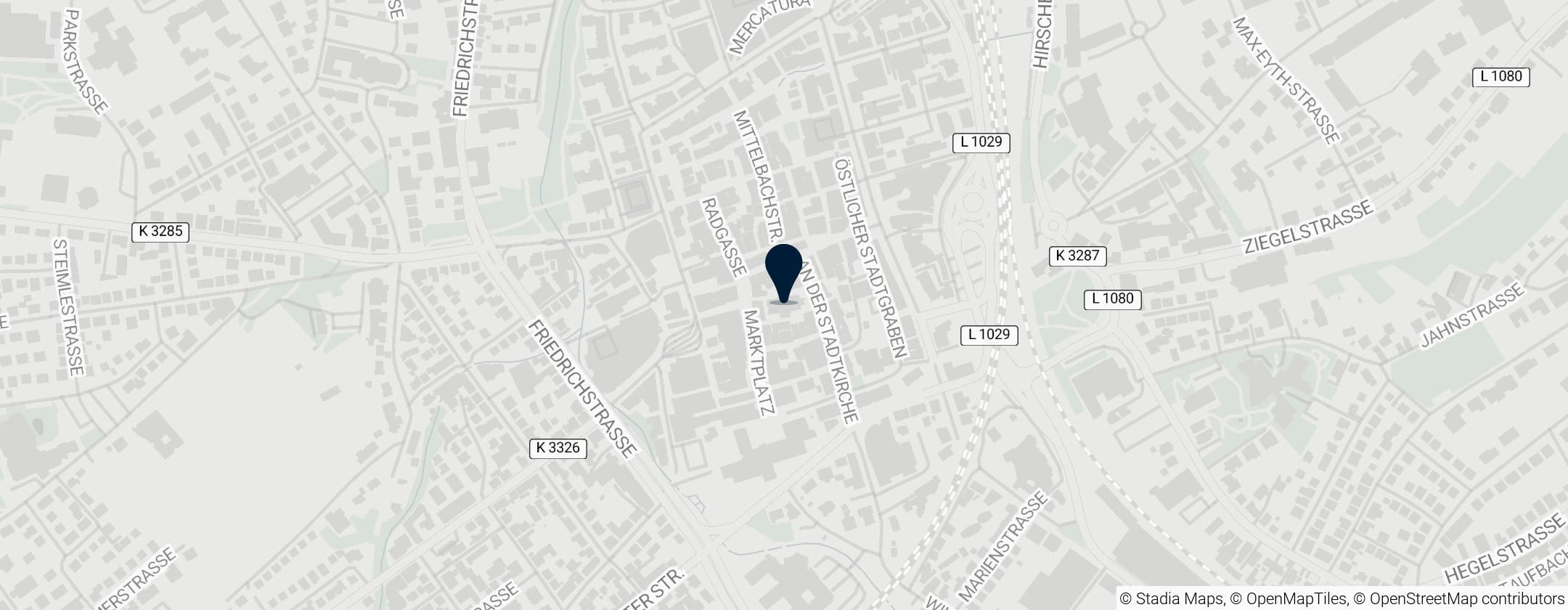 Map of Stadtkirche St. Nikolaus