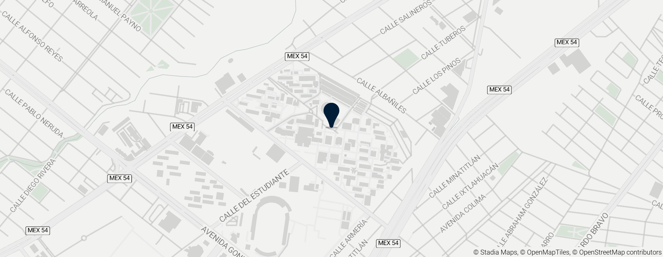 Map of Université de Colima