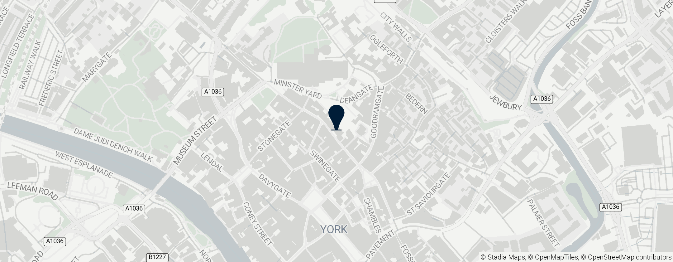 Map of Fudge Kitchen York
