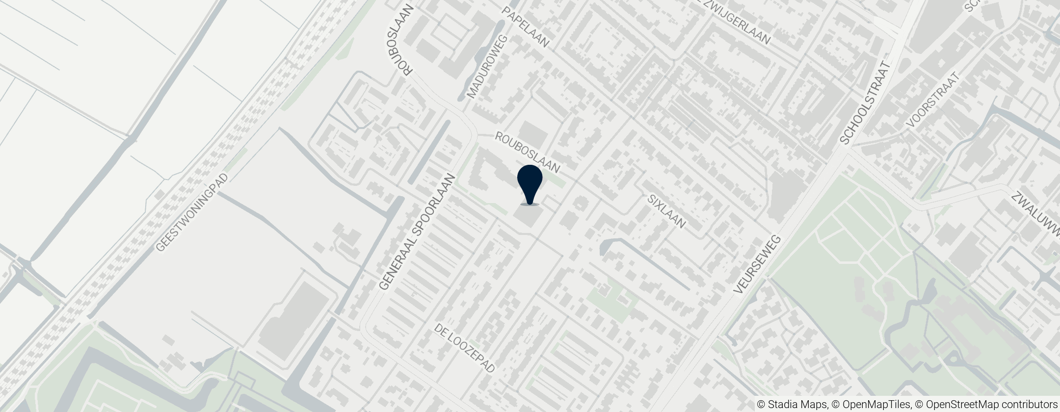 Map of Moeder Godskerk