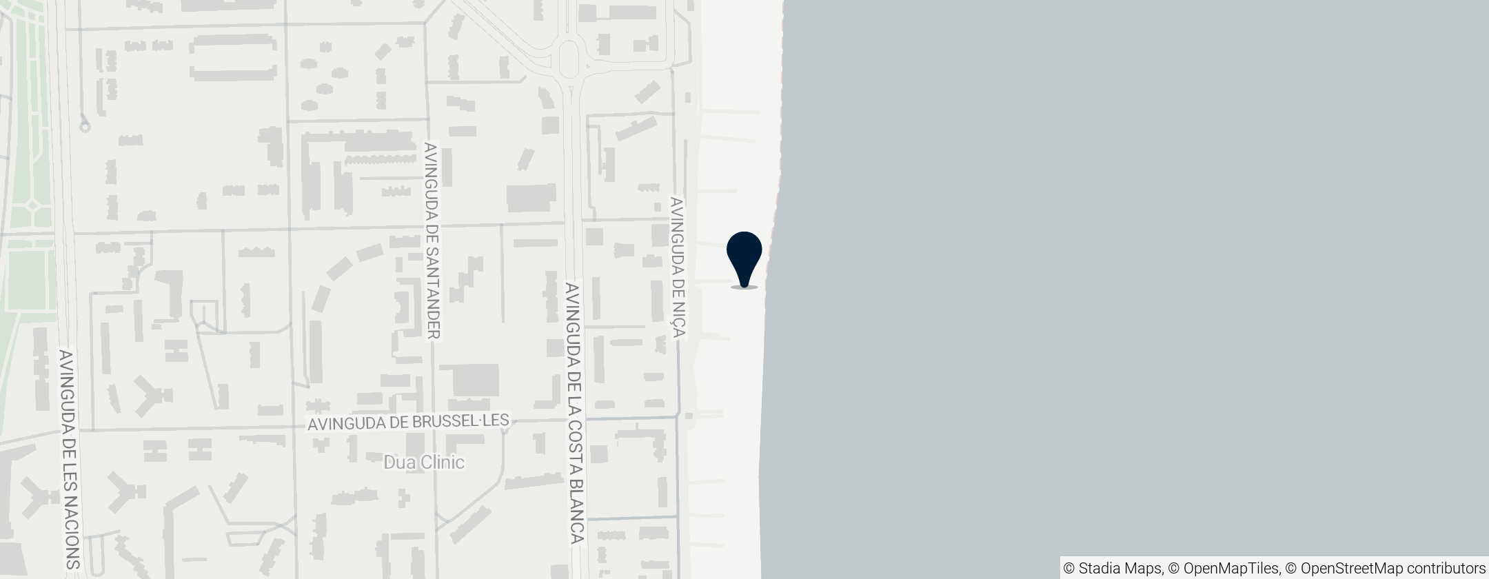 Map of Playa de San Juan