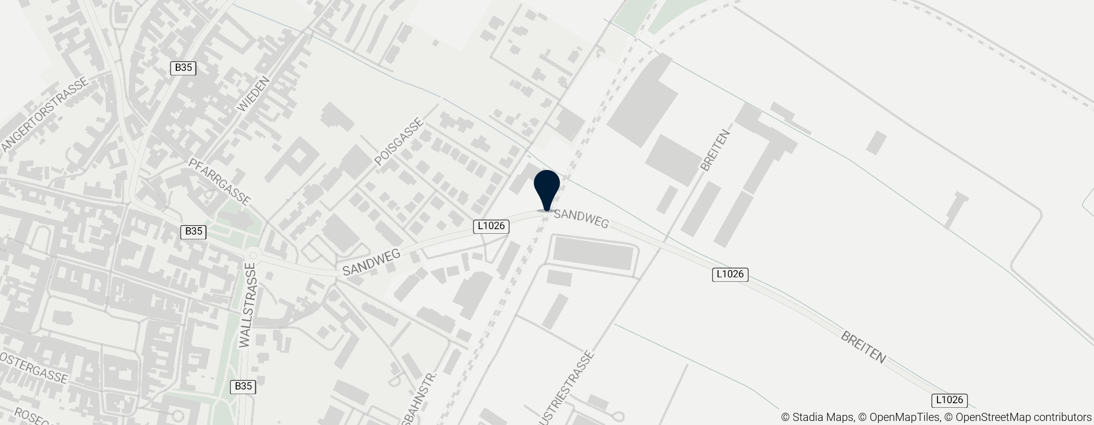 Map of Lokalbahn Retz–Drosendorf