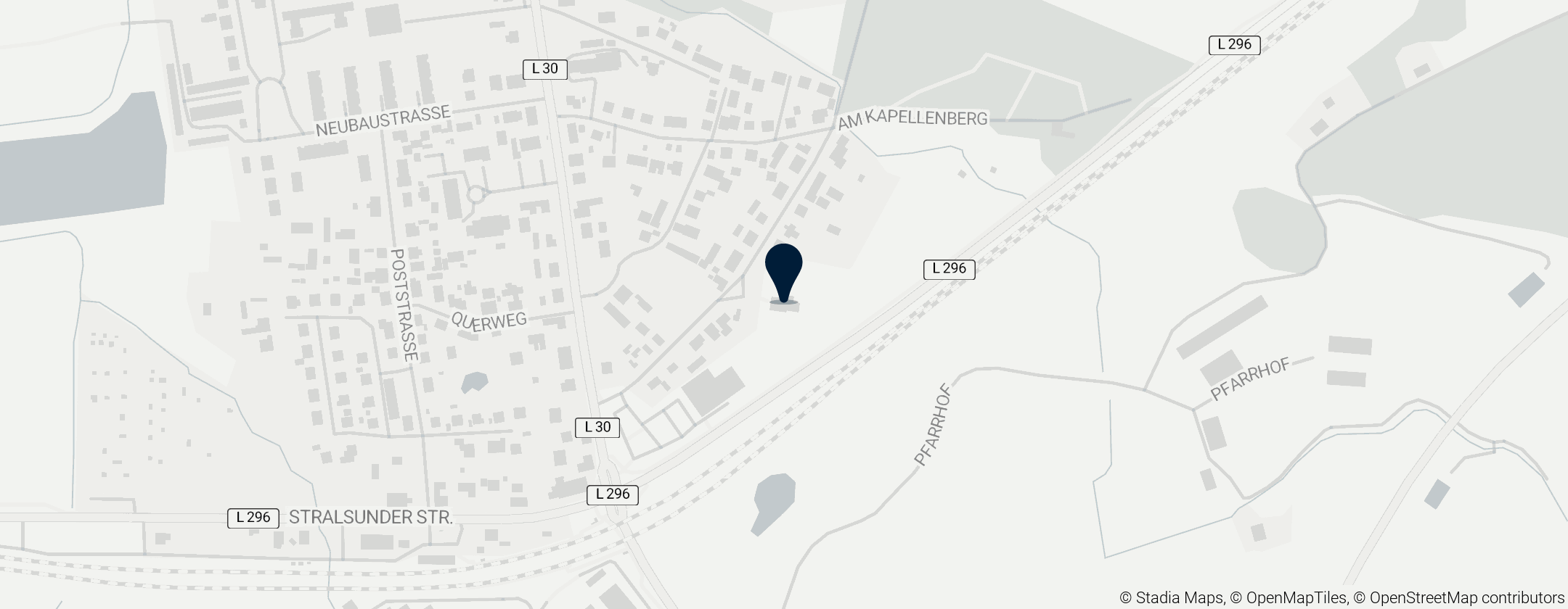 Map of Kirche Samtens