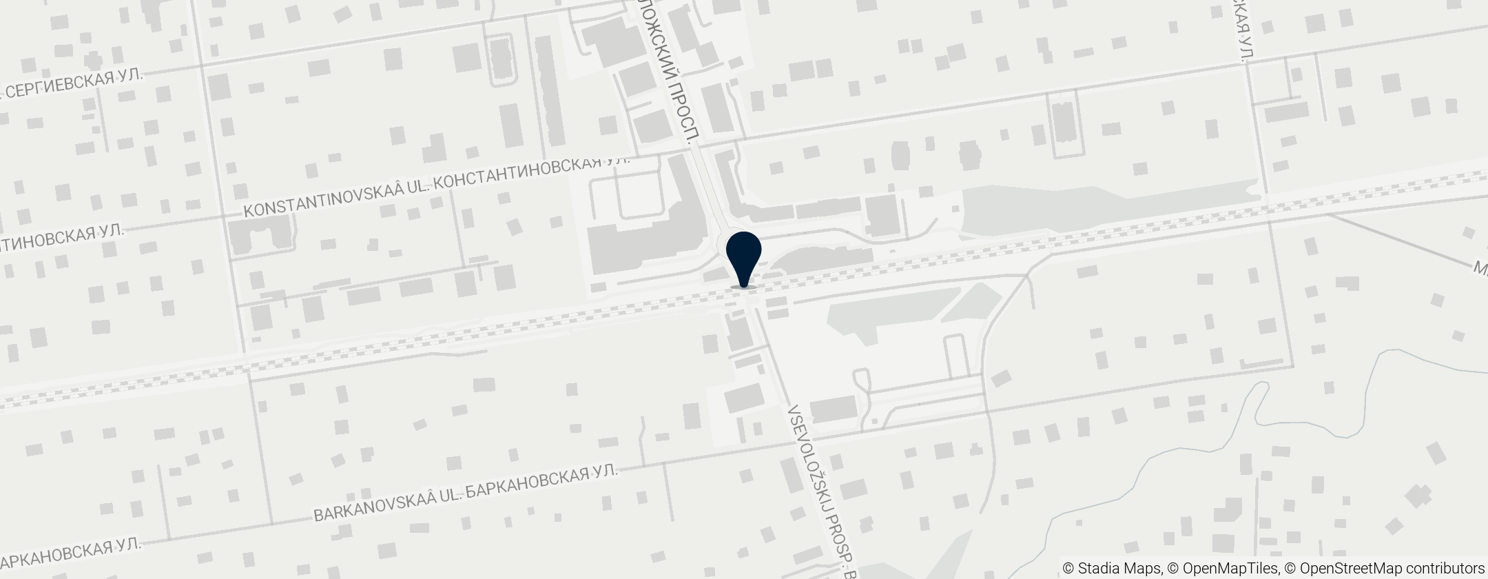 Map of Всеволожская