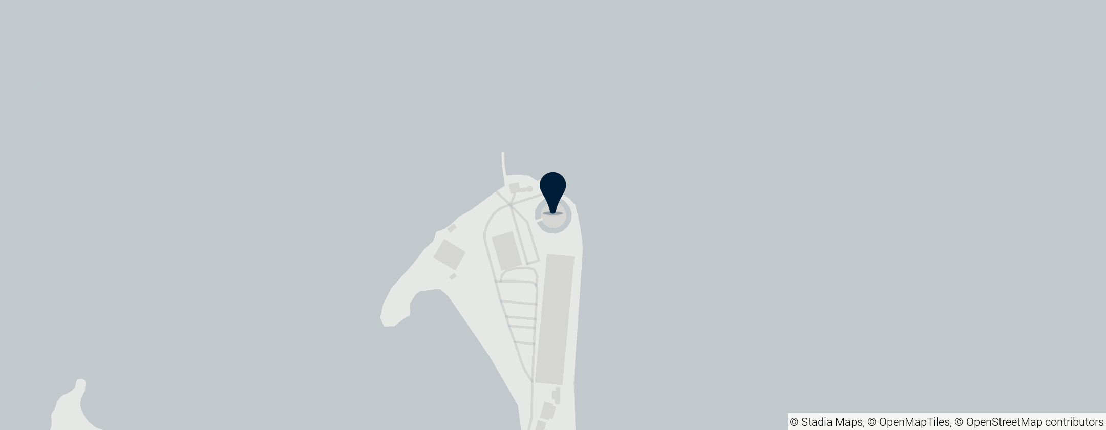 Map of Calshot Castle