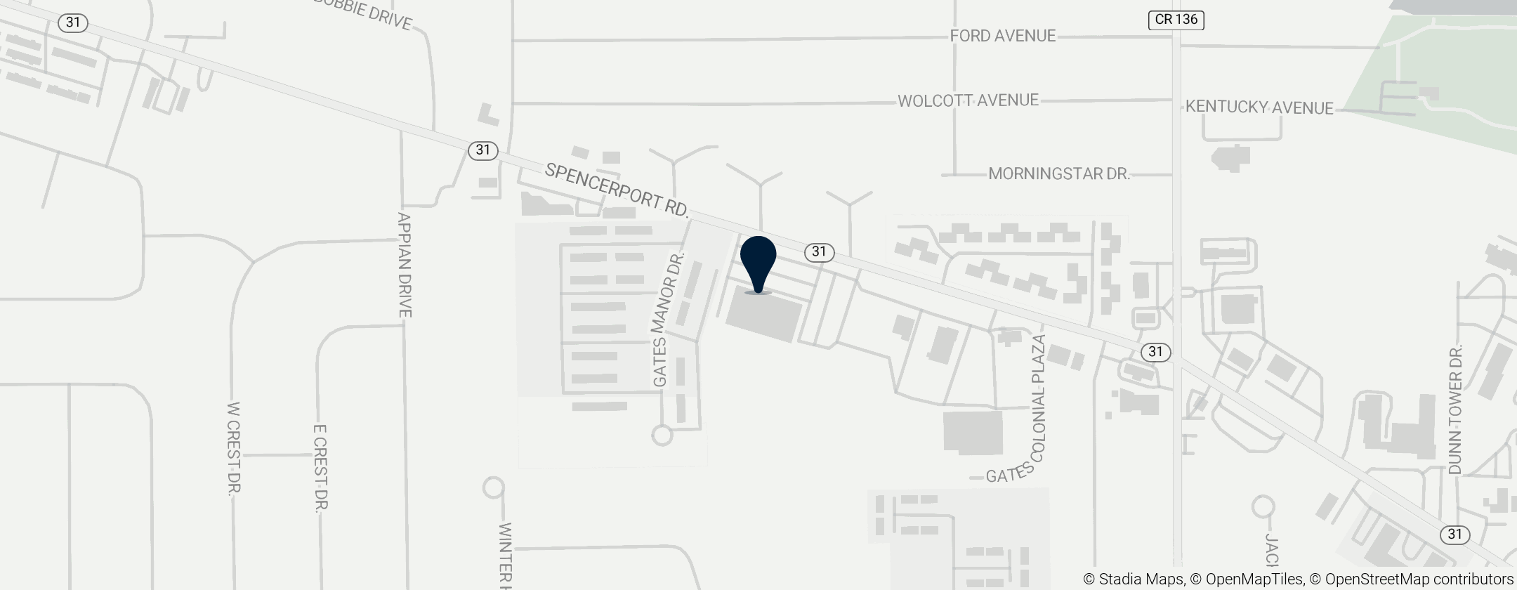 Map of AMF Bowling Centers