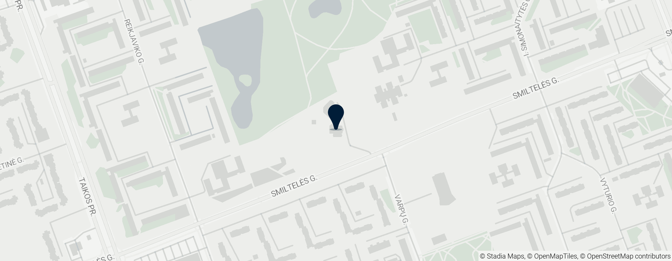 Map of Cerkiew Opieki Matki Bożej i św. Mikołaja w Kłajpedzie