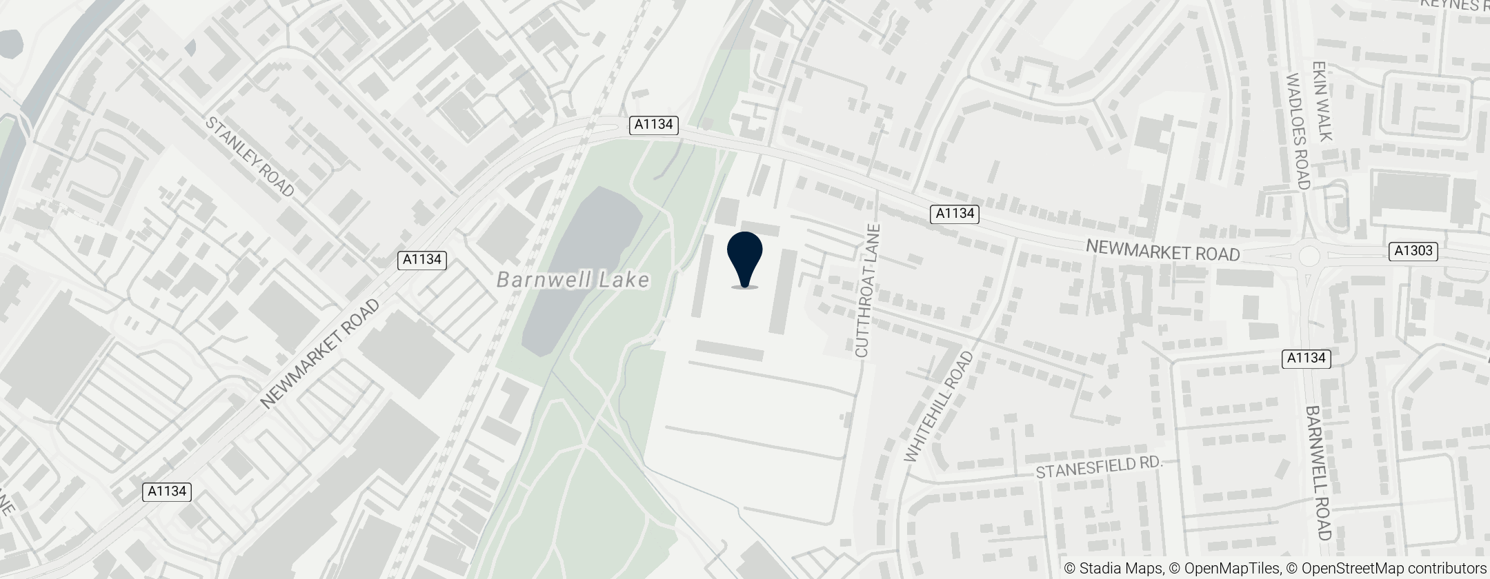 Map of Abbey Stadium