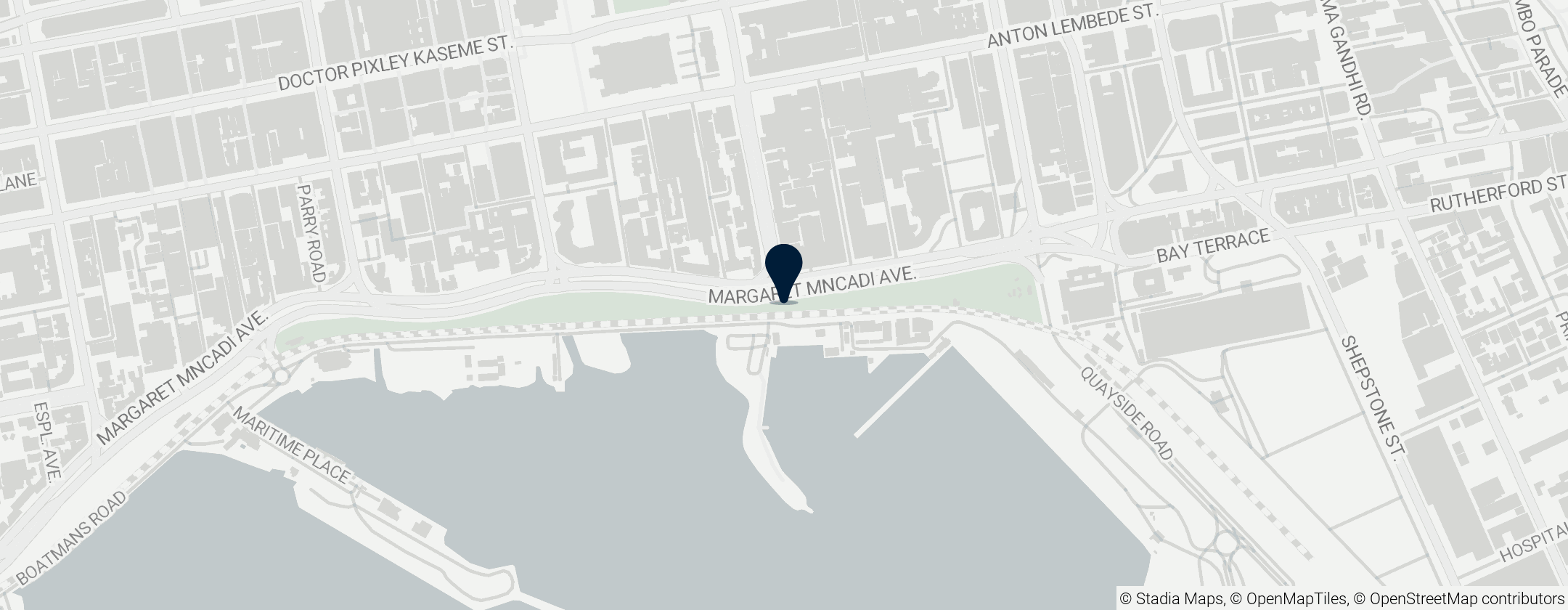 Map of Natal Maritime Museum