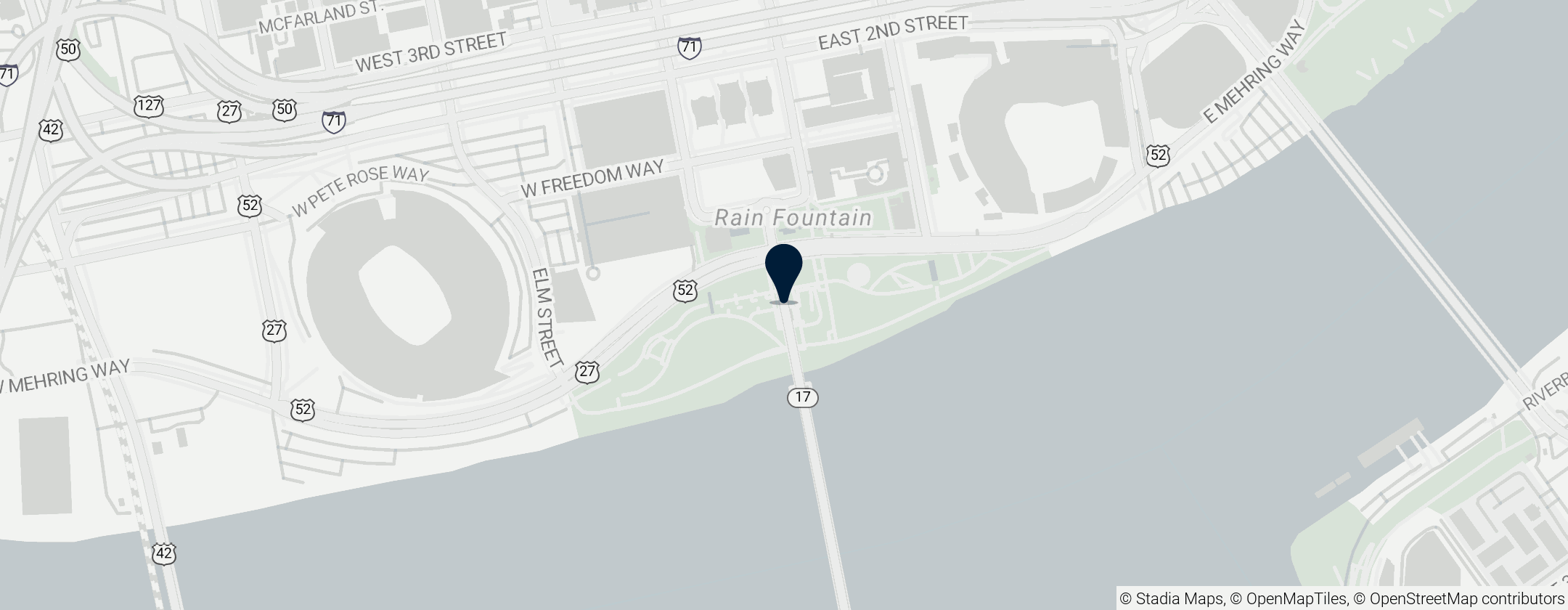 Map of John G. and Phyllis W. Smale Riverfront Park