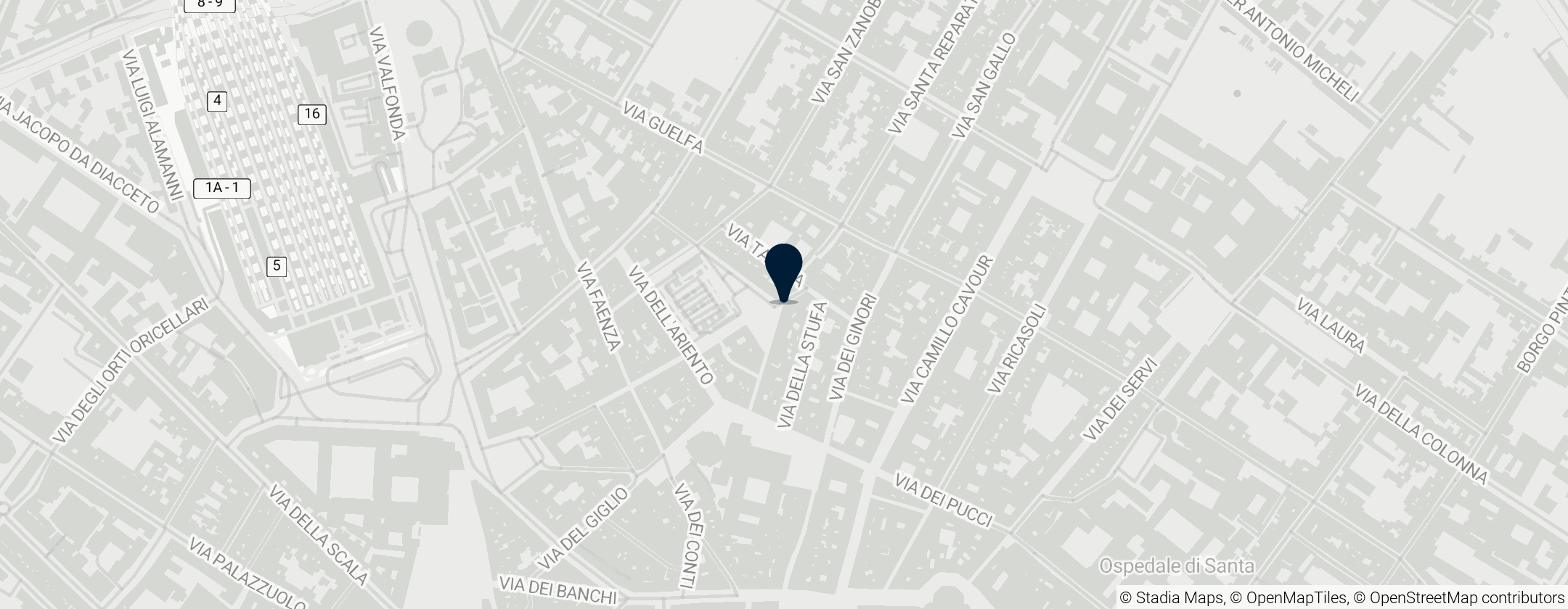 Map of Trattoria da Mario