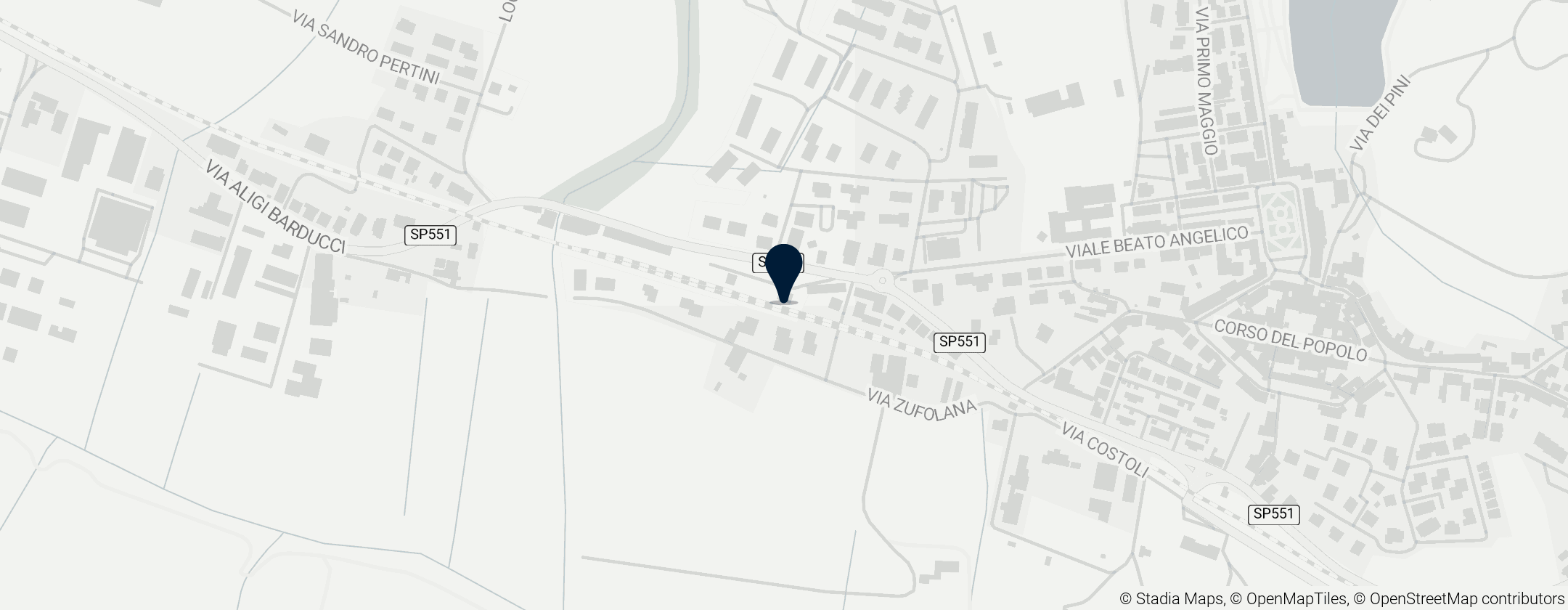 Map of Stazione di Vicchio