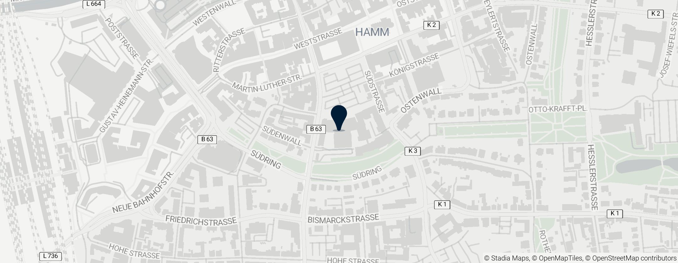 Map of St. Marienhospital